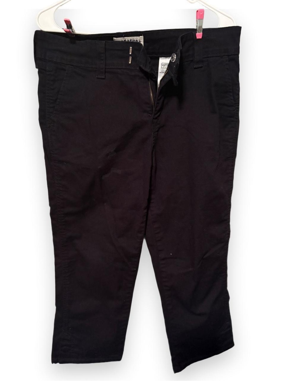 Signature by Levi Strauss Black Chinos - Classic Fit